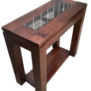 Arrimo  vidrio trilach con revistero