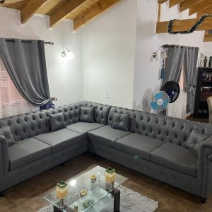 Sofás Capitoné en L