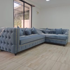 Sofá Capitoné 5 Cuerpos en L