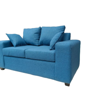 Sofá 2 Cuerpos liso modelo cuadrado