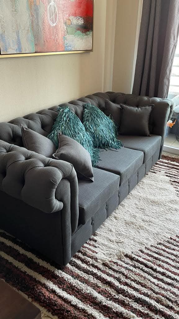 Sofá Capitoné 3 cuerpos - Imagen 4